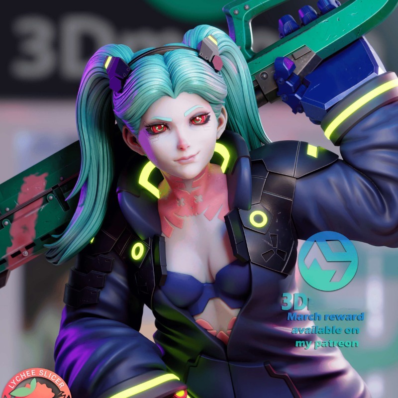 Hobby Is Science - 1/24 Scale Cyberpunk Science Fiction Female
