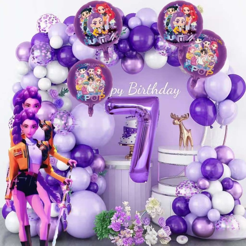 K-Pop Birthday Party Decoratio - Science Of Happiness reseña y precio