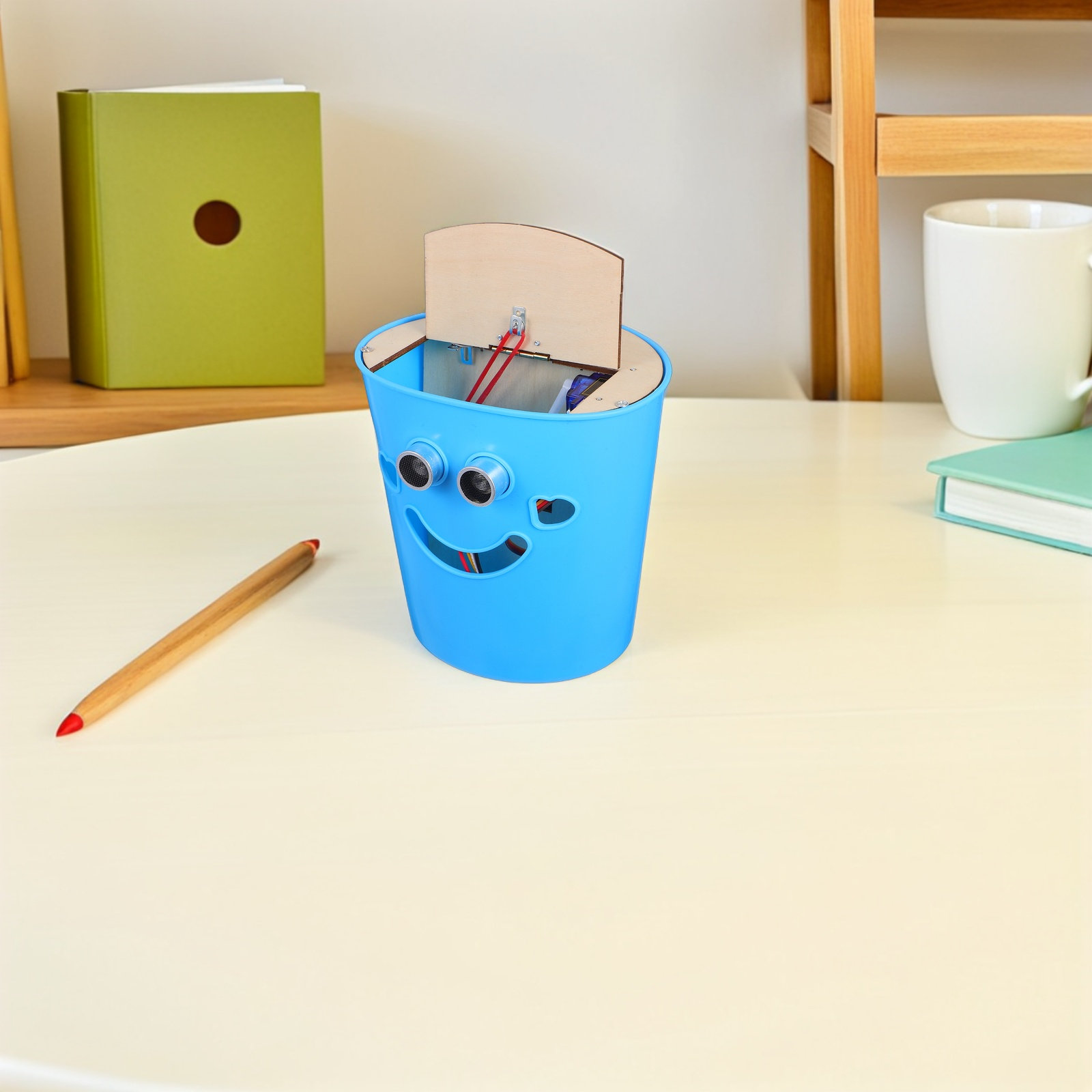 1Set Intelligent Sensor Trash  - Science Project Diy reseña y precio