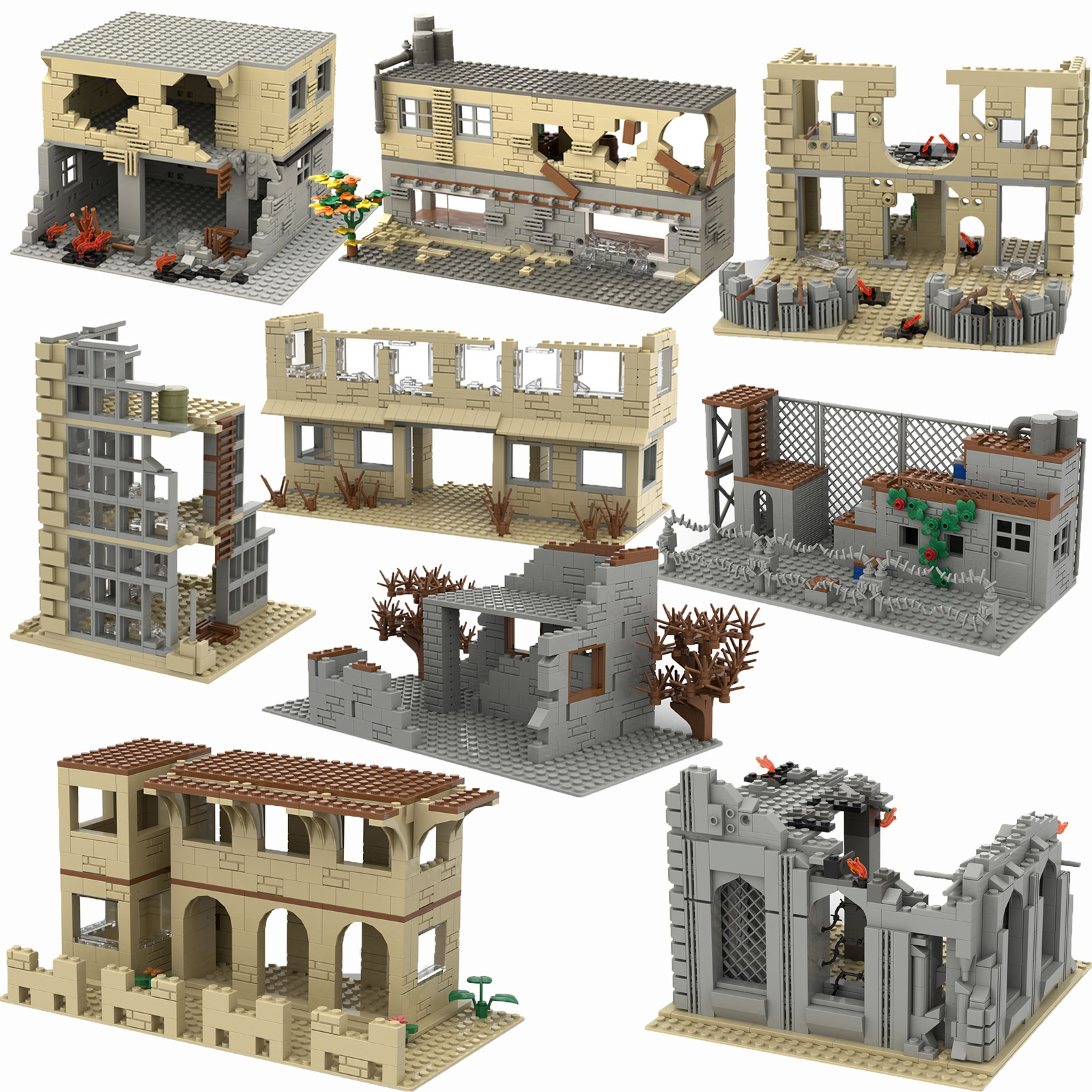 WW2 Military Building Blocks B - Science Olympiad reseña y precio