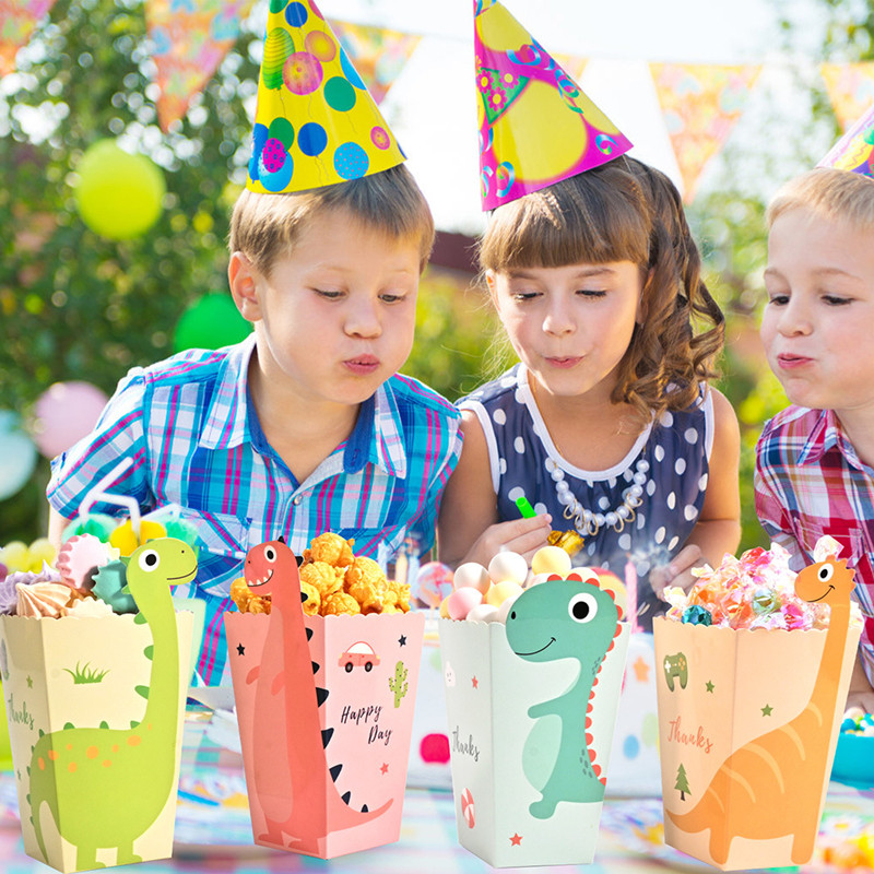 4Pcs Cartoon Dinosaur Boxes Di - Science Of Happiness reseña y precio
