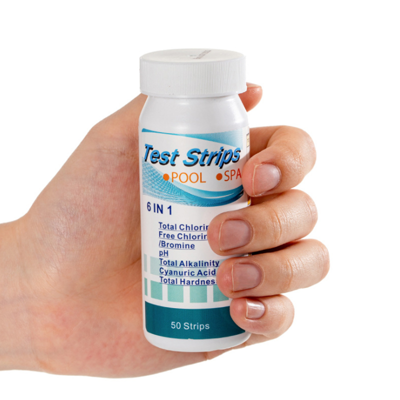 6 In 1 Chlorine PH Test Strips - Ph Strip Test reseña y precio