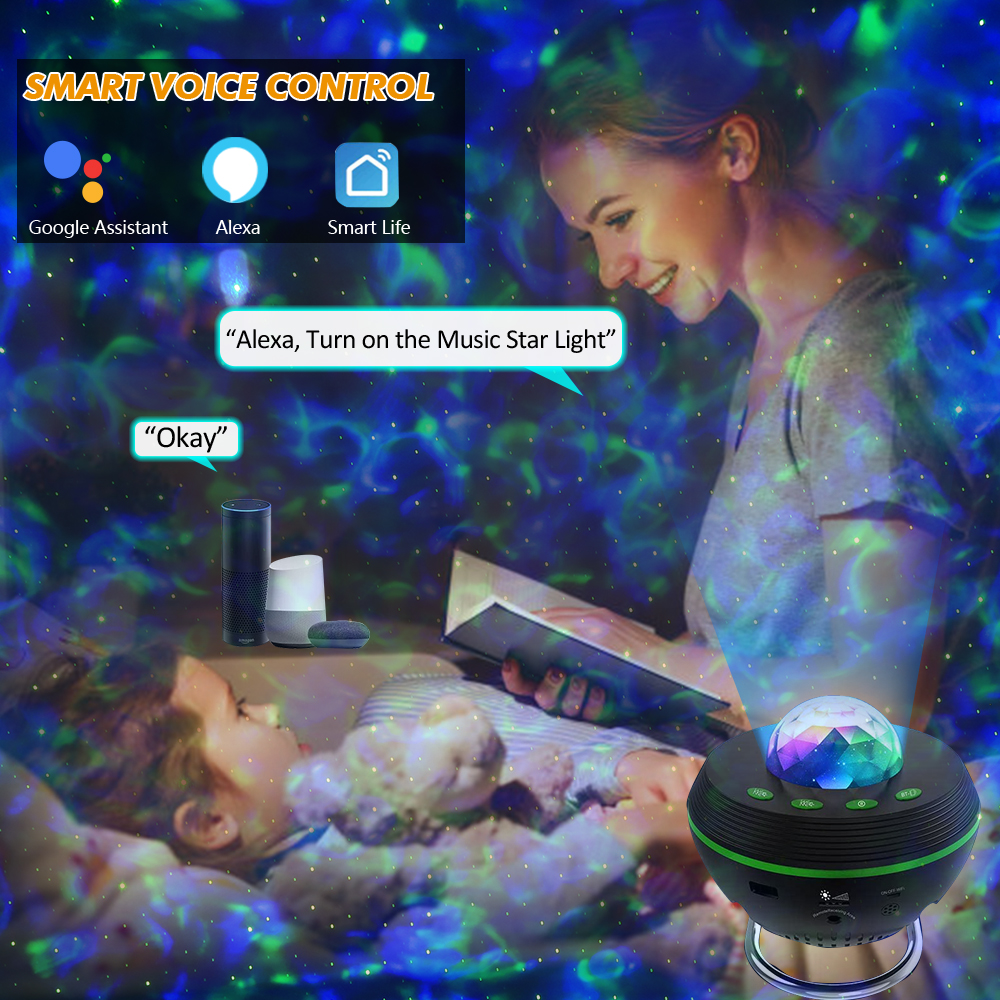 New WiFi Tuya Smart LED Star G - Planetarium Projector Home reseña y precio