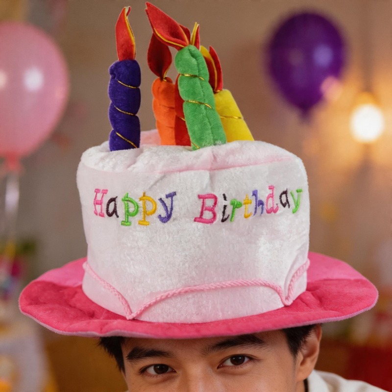Birthday Cake Hat Birthday Can - Science Of Happiness reseña y precio