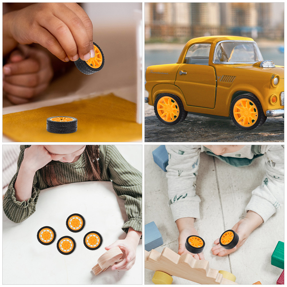 10Pcs Rubber Car Wheels Stable - Science Project Diy reseña y precio