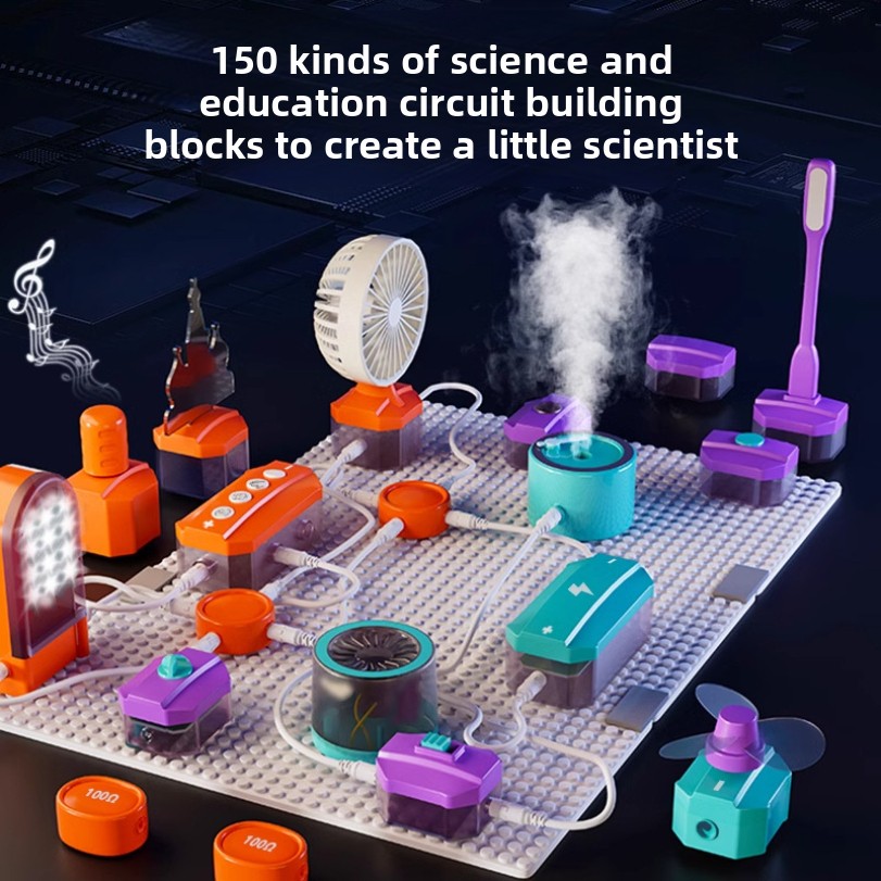 Circuit Experiment Building Bl - Science Toys Diy reseña y precio