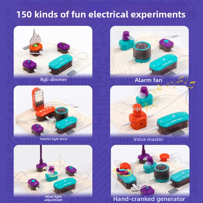 Circuit Experiment Building Bl - Science Toys Diy reseña y precio
