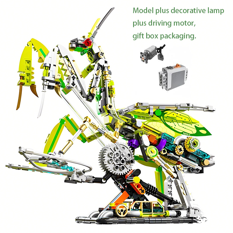 DIY Mantis building blocks sem - Science Toys Diy reseña y precio