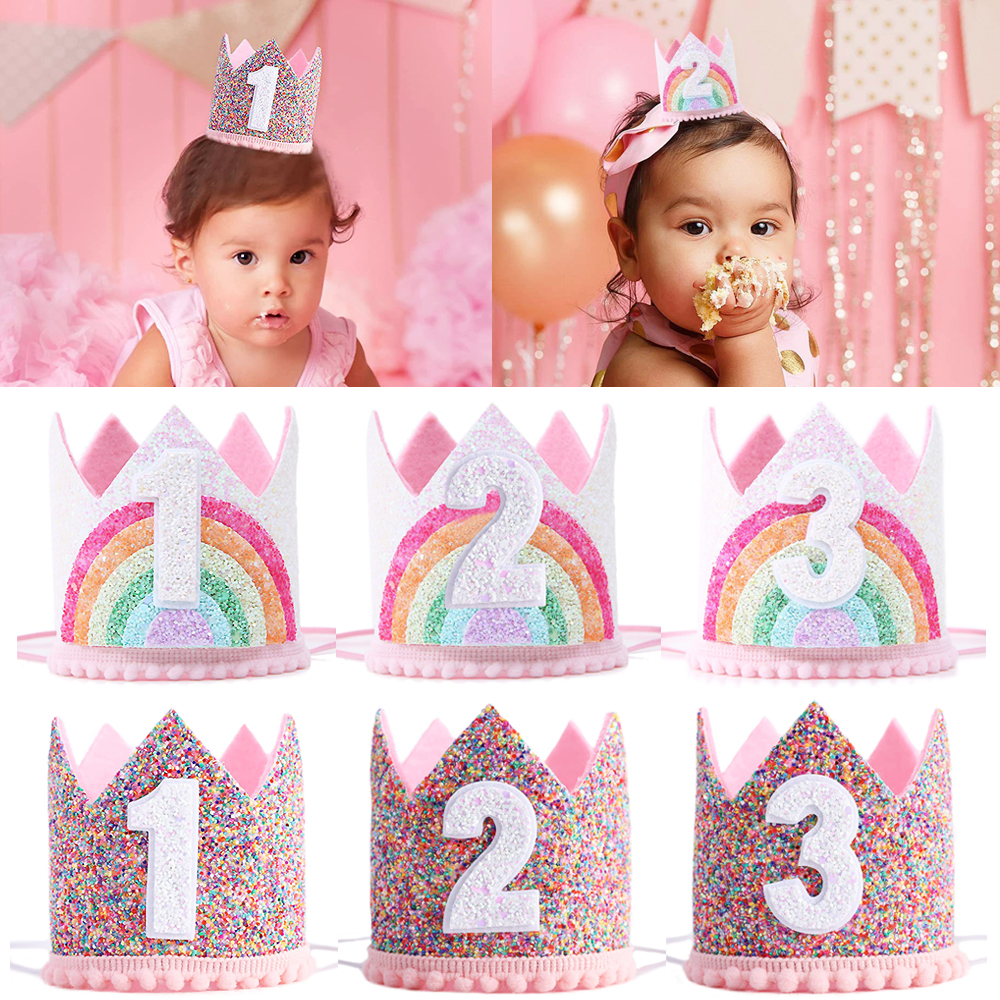 Felt Rainbow Crown Birthday Pa - Science Of Happiness reseña y precio