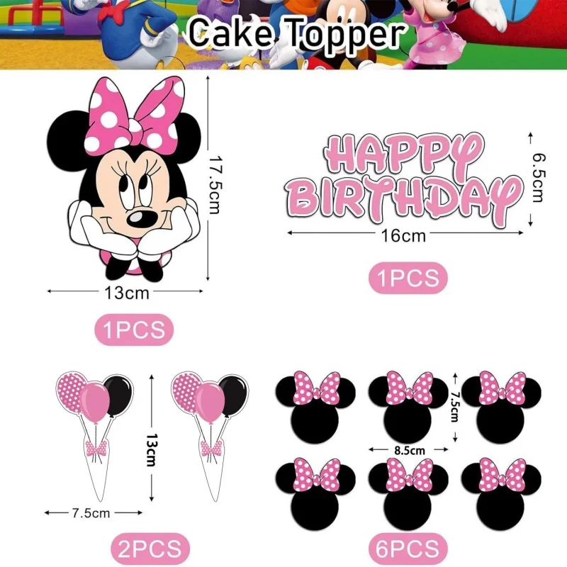 New Minnie Mouse Party Supplie - Science Of Happiness reseña y precio