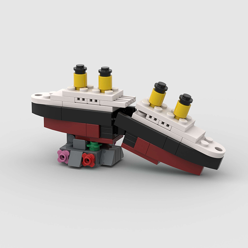 Mini RMS Titanic Sank Ship Mod - Science Olympiad reseña y precio
