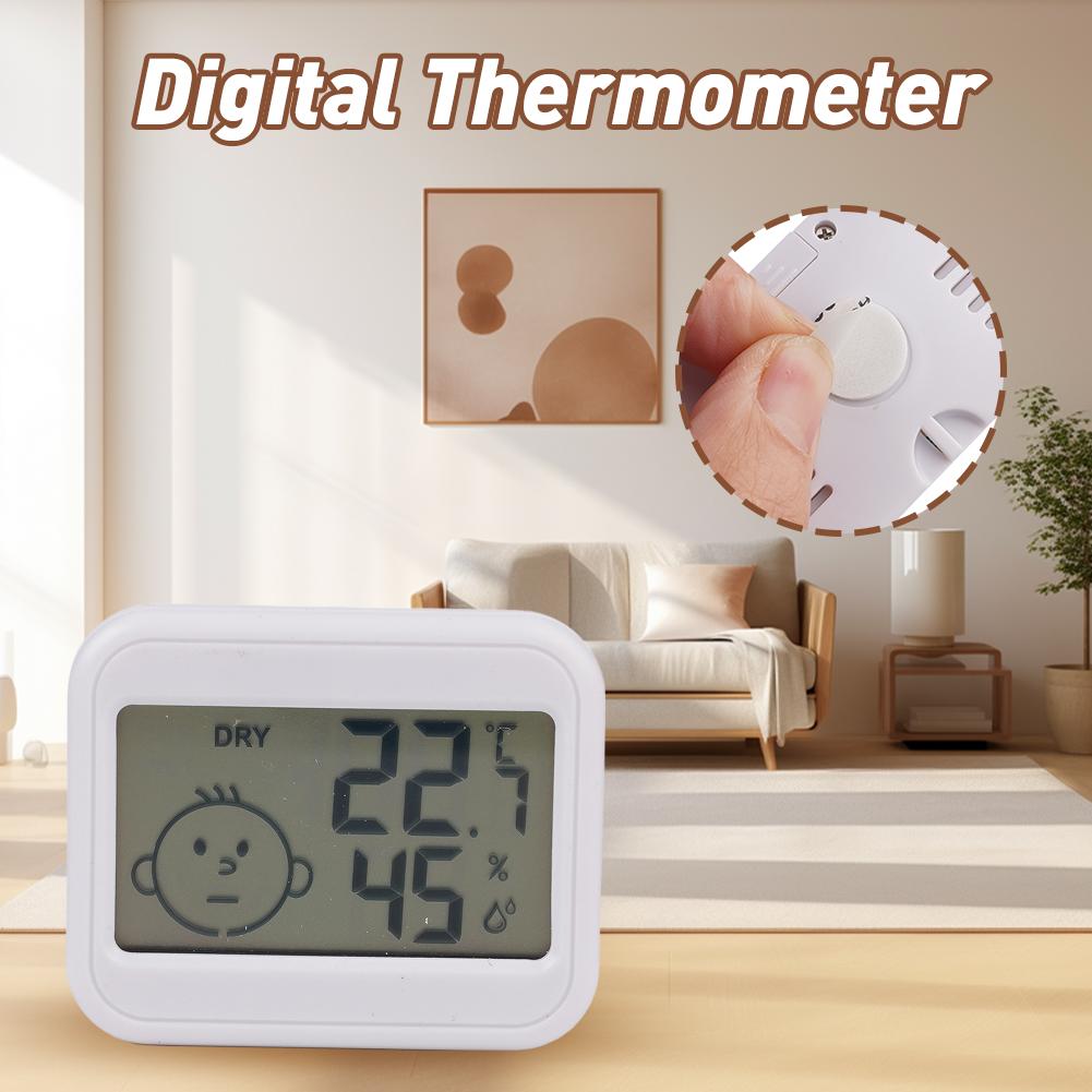 LCD Digital Thermometer Hygrom - Weather Station Indoor reseña y precio