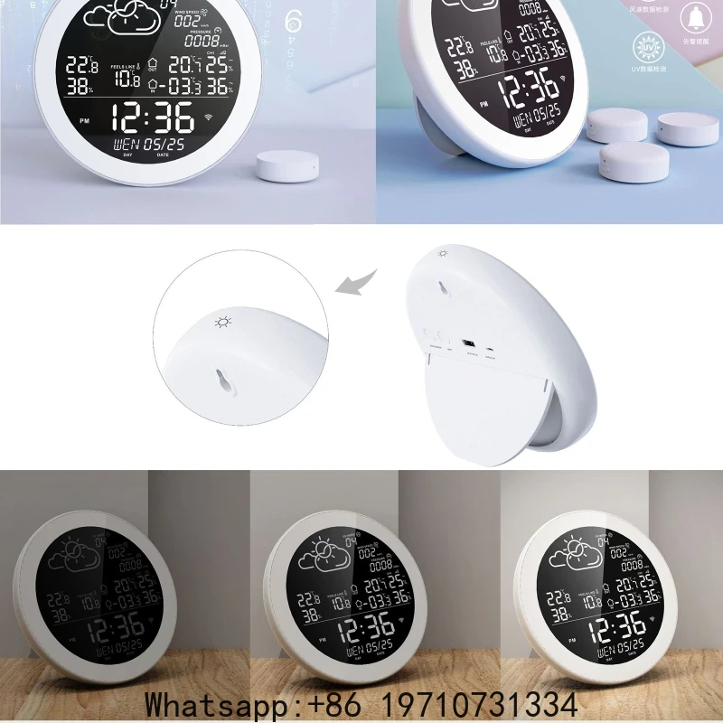 Wifi Smart Weather Stations Ap - Weather Station Indoor reseña y precio