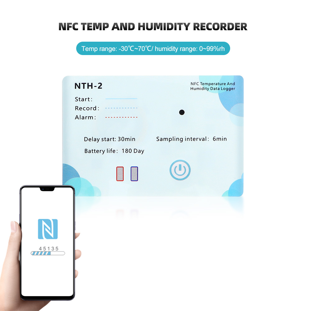 NFC Induction Temperature Logg - Weather Station Indoor reseña y precio