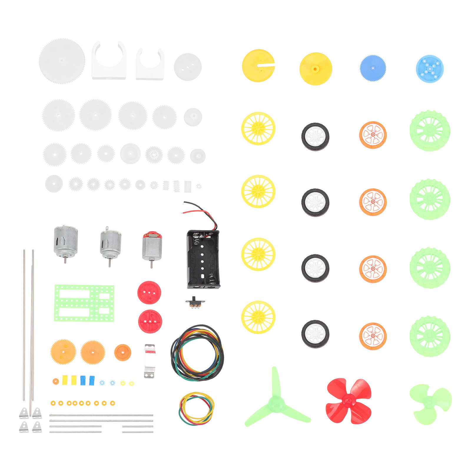 112Pcs Electric Motor Gears Ki - Science Project reseña y precio