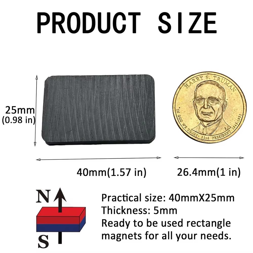 8/12pcs Ferrite Ceramic Blocks - Hobby Is Science reseña y precio