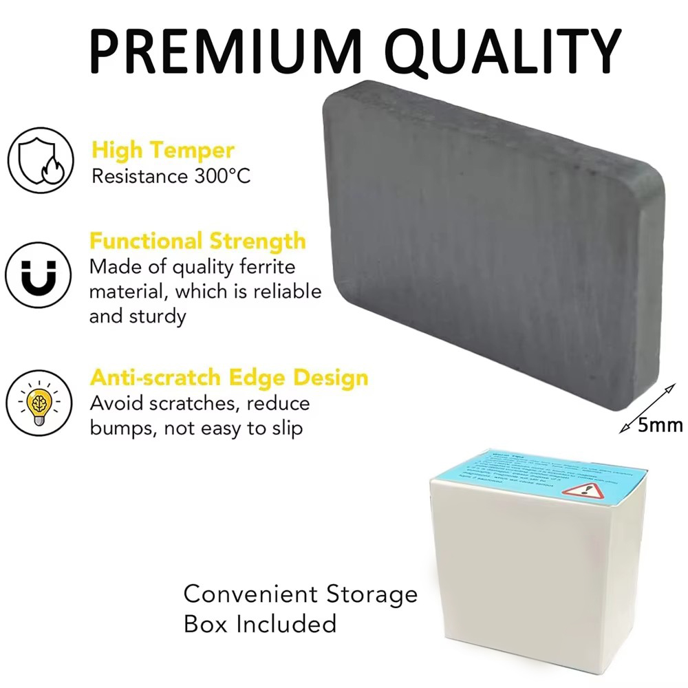 8/12pcs Ferrite Ceramic Blocks - Hobby Is Science reseña y precio
