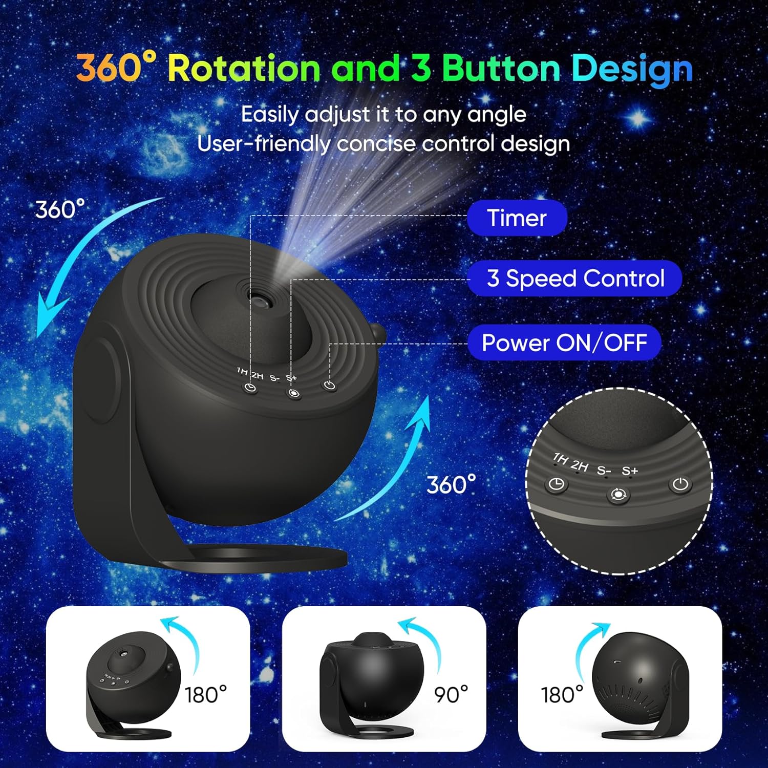 Planetarium Star Projector HD  - Planetarium Projector Home reseña y precio