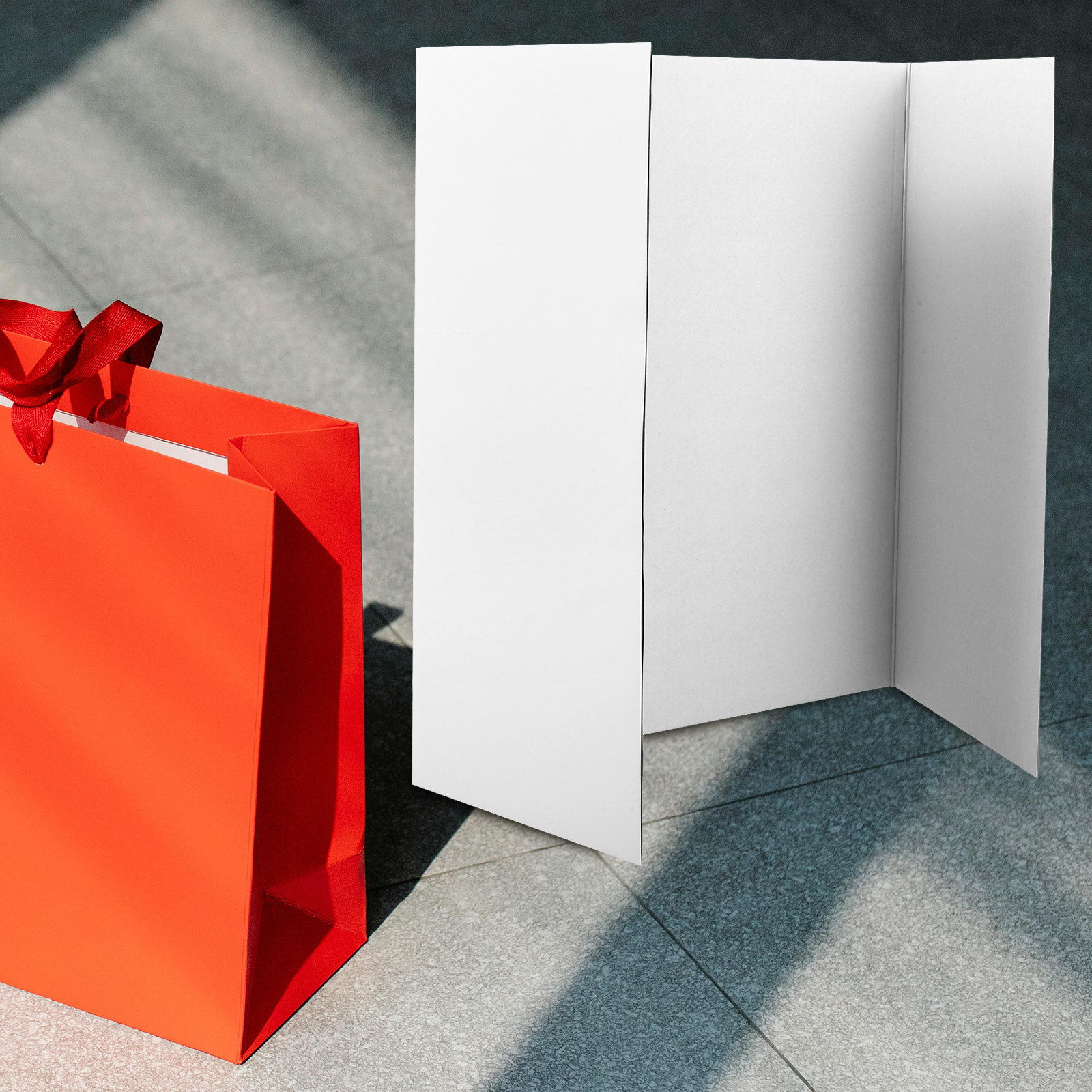 1Set White Trifold Poster Disp - Science Project reseña y precio