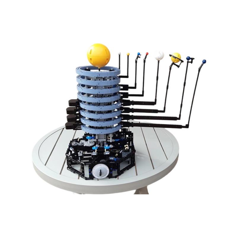 Creative MOC Building Kit To B - Solar System Orrery reseña y precio