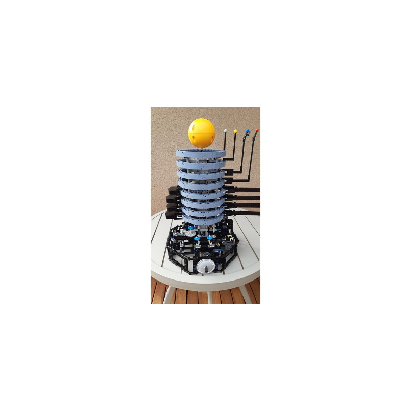 Creative MOC Building Kit To B - Solar System Orrery reseña y precio