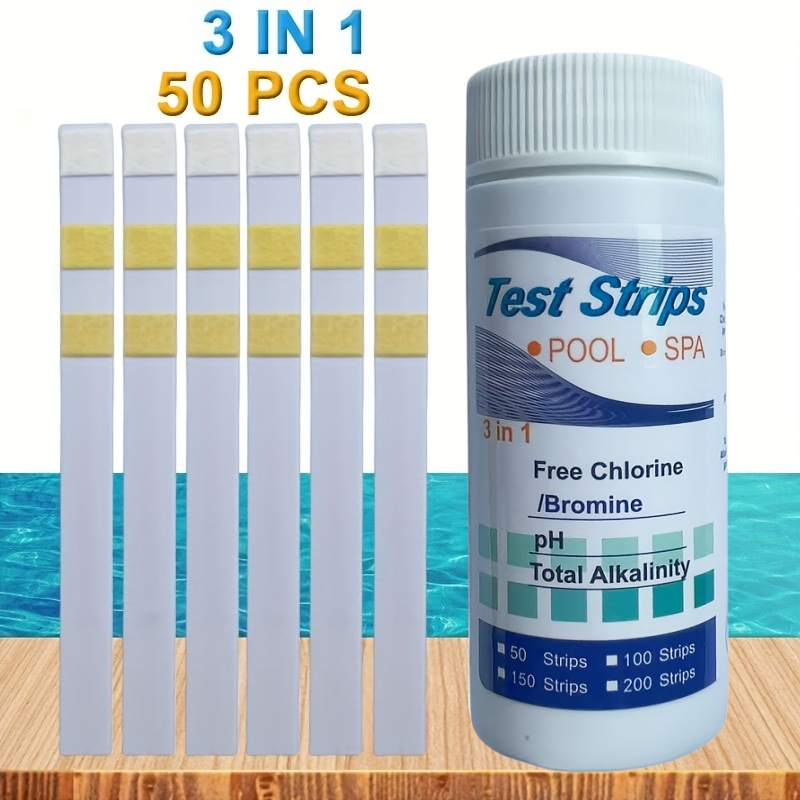 Chlorine PH Test Strips SPA Sw - Ph Strip Test reseña y precio
