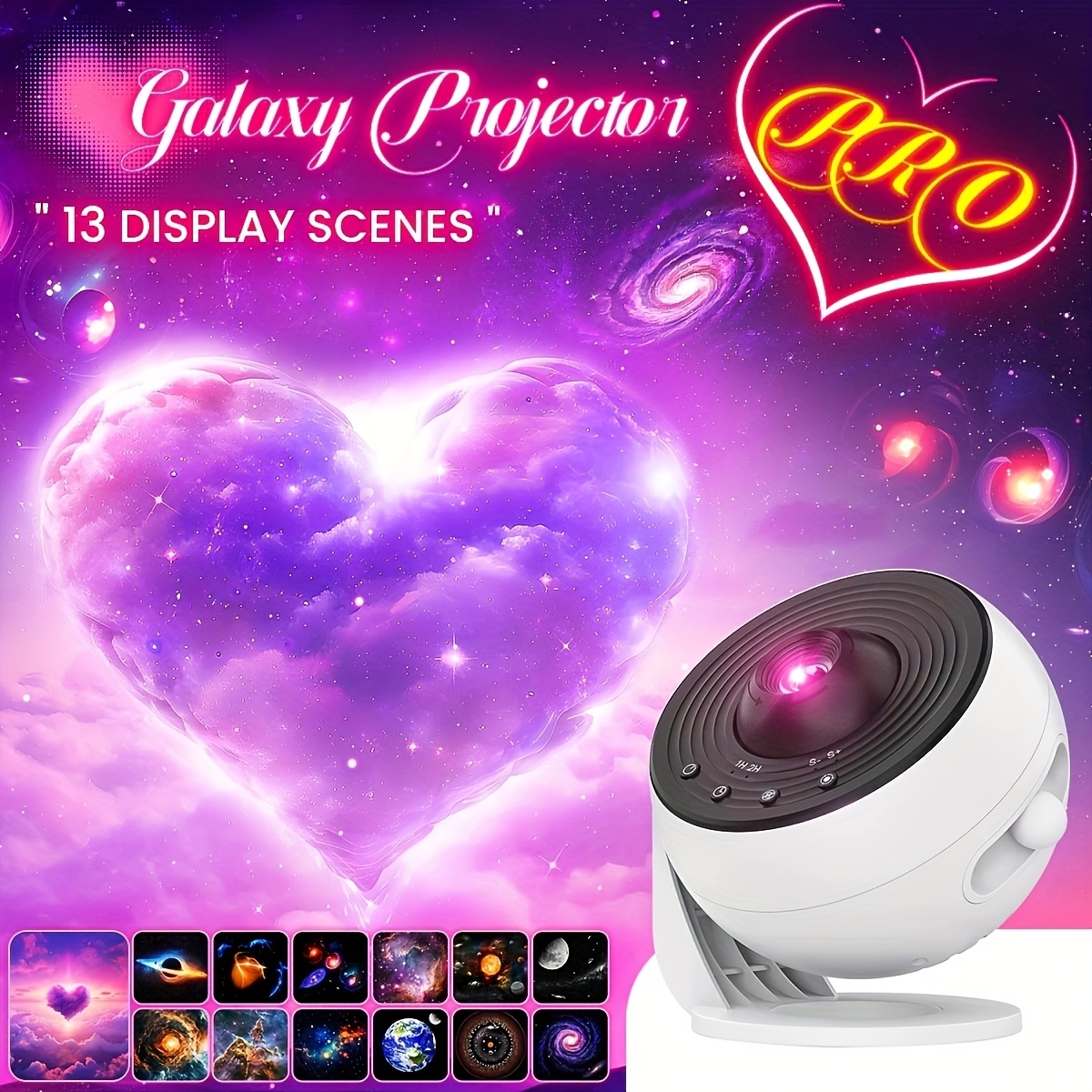 Galaxy Star Projector 360° Rot - Planetarium Projector Home reseña y precio