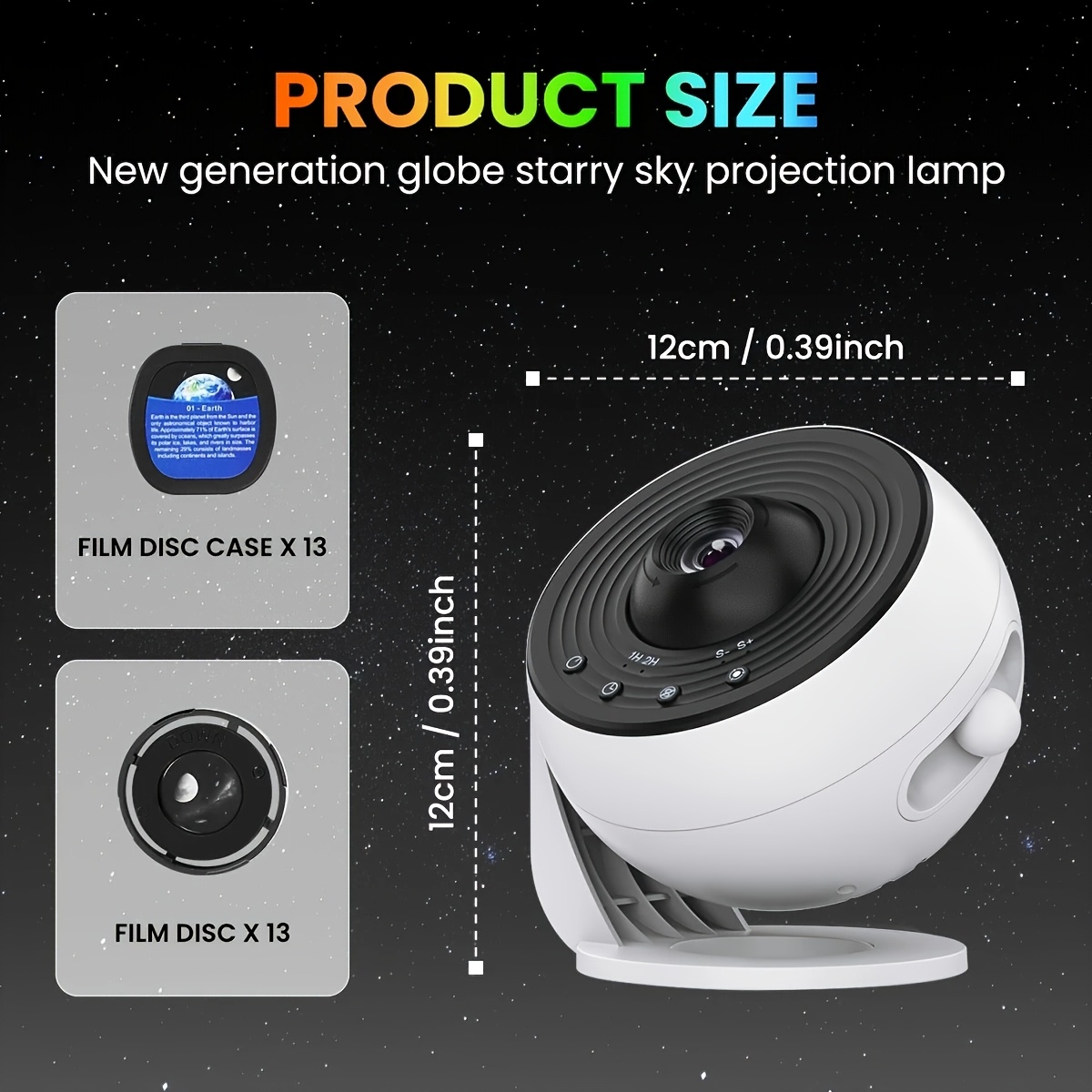 Galaxy Star Projector 360° Rot - Planetarium Projector Home reseña y precio