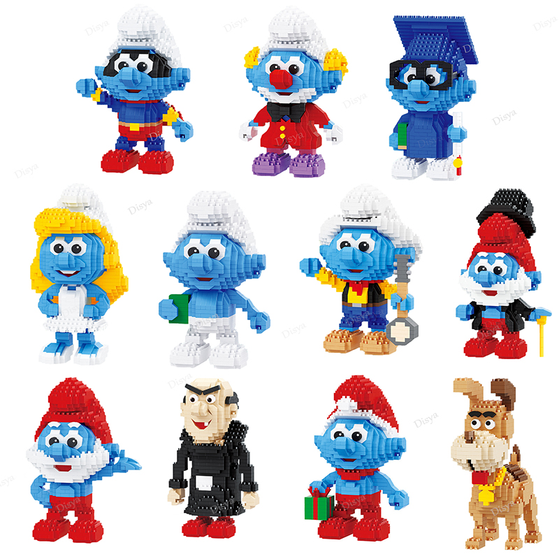 NEW Balody Cartoon Anime Smurf - Science Olympiad reseña y precio