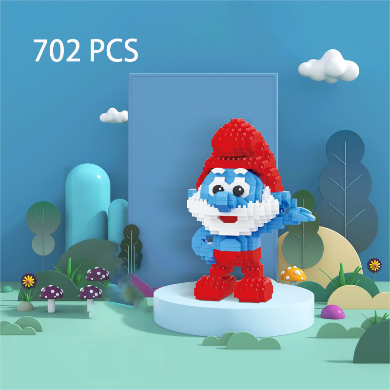 NEW Balody Cartoon Anime Smurf - Science Olympiad reseña y precio