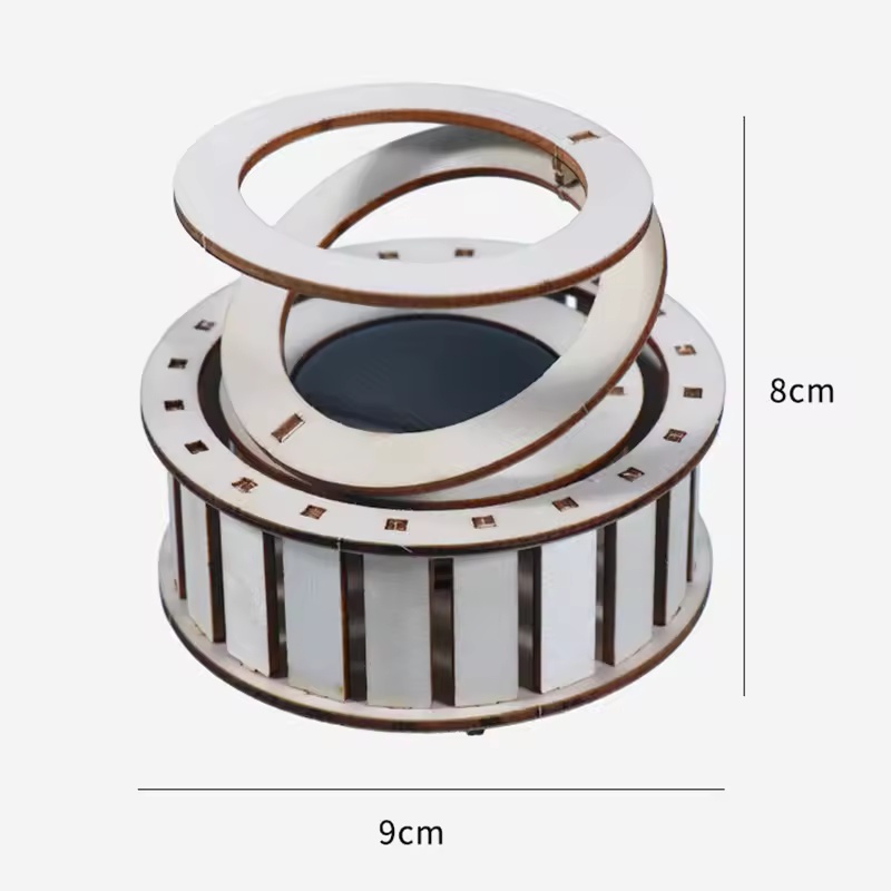 1 PCS DIY Solar Double Ring Ma - Science Toys reseña y precio