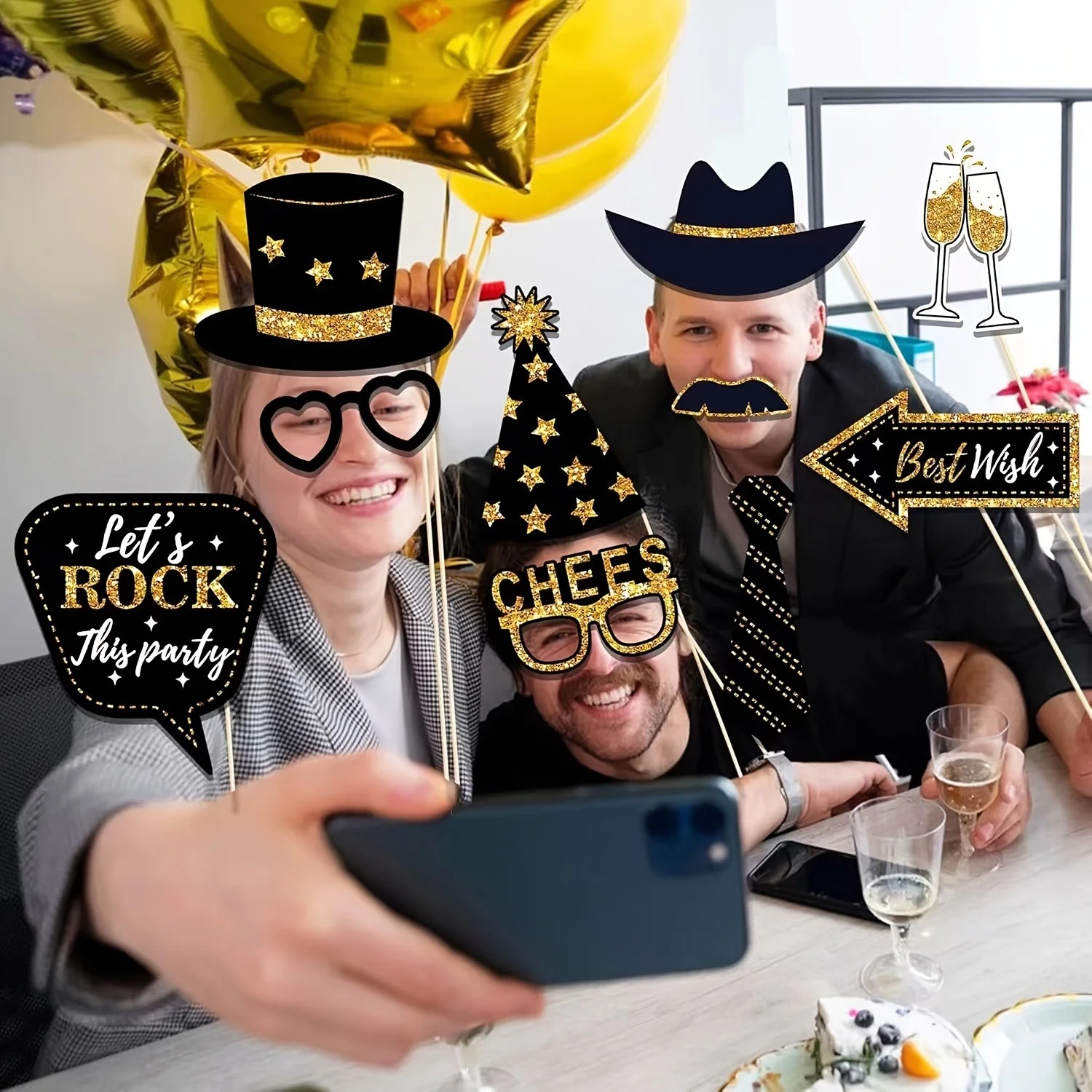 36pcs of Birthday Photo Booth  - Science Of Happiness reseña y precio