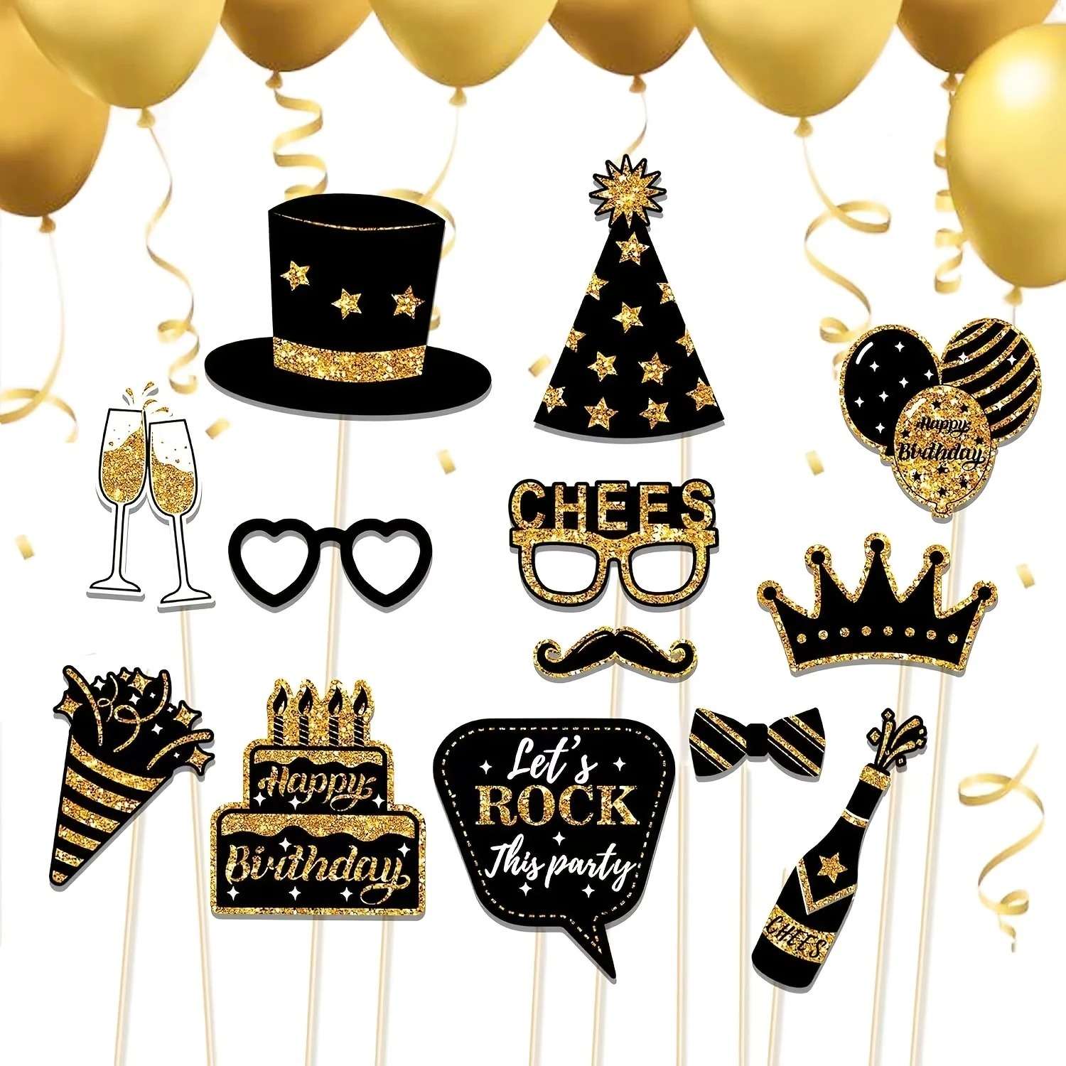 36pcs of Birthday Photo Booth  - Science Of Happiness reseña y precio