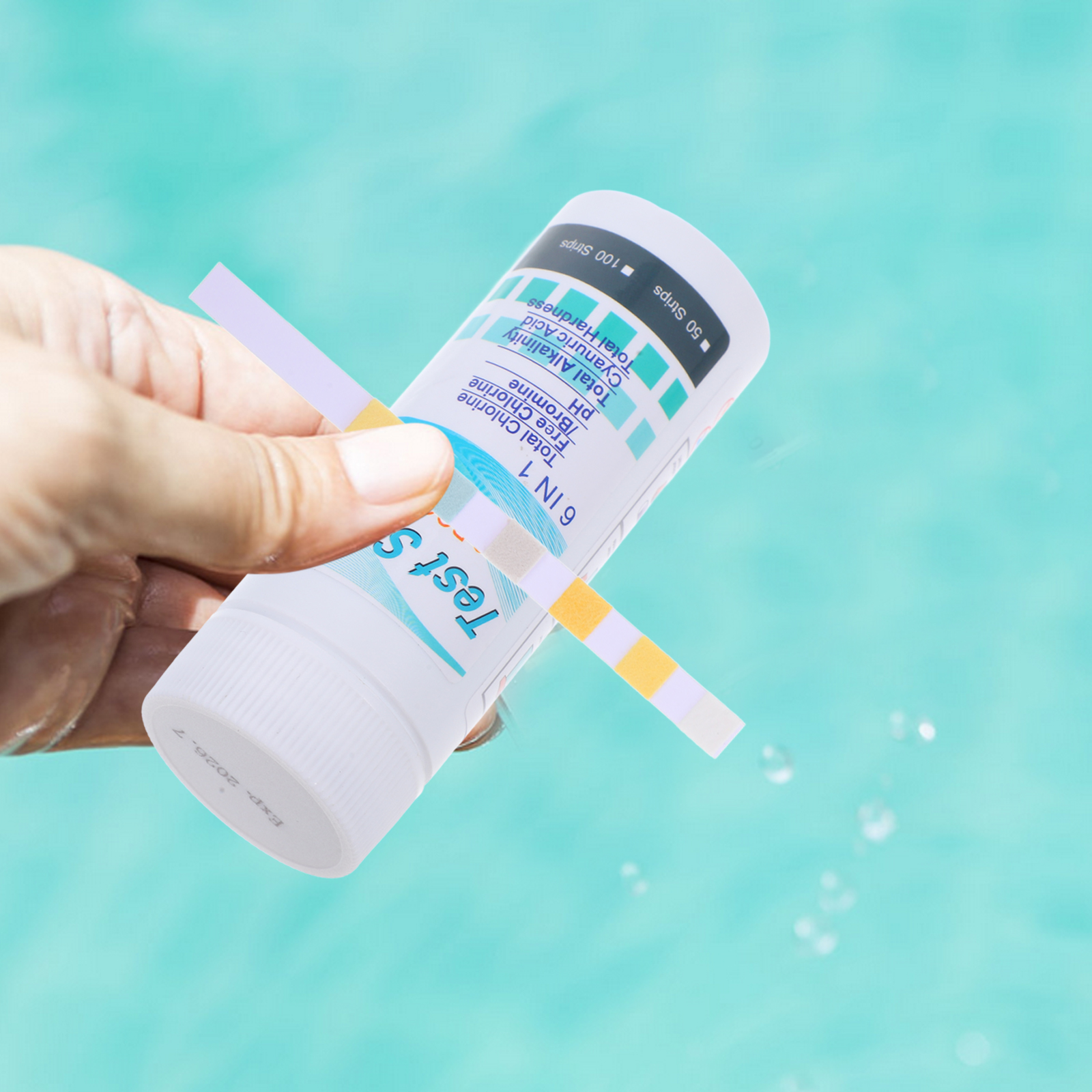 50Pcs Pool PH Test Strips 6 in - Ph Strip Test reseña y precio