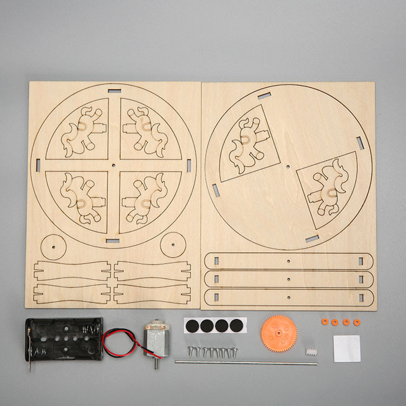 HUAHUABuild Your Own Carousel  - Science Project Diy reseña y precio