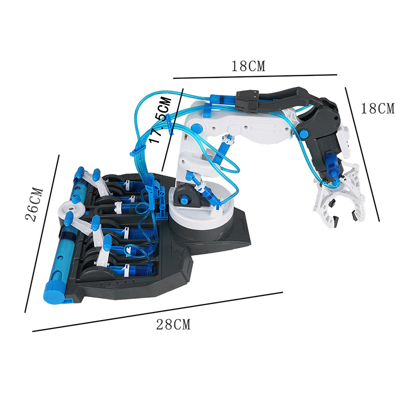 DIY Assembled Hydraulic Mechan - Science Toys Diy reseña y precio