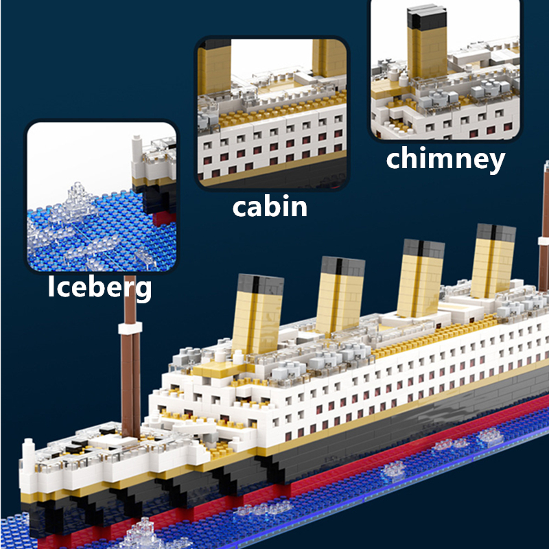 Titanic Creative Luxury Iceber - Science Olympiad reseña y precio
