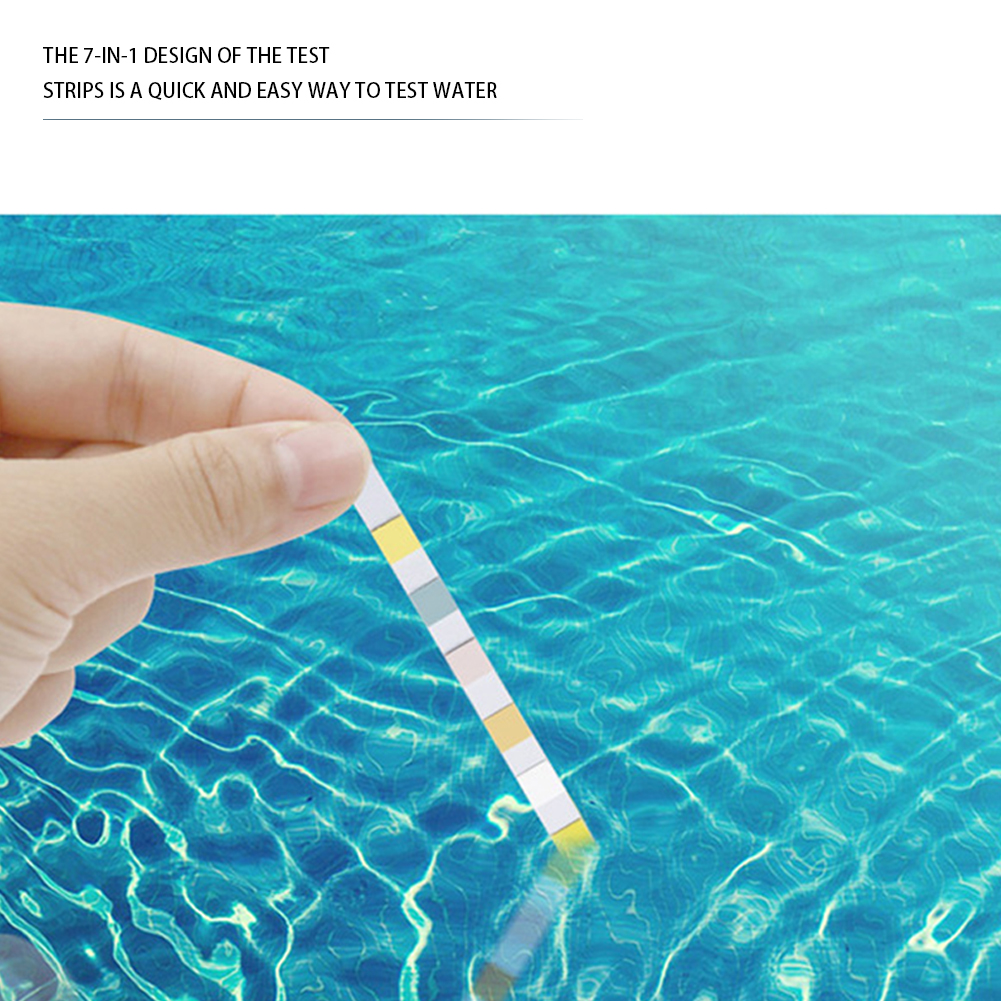 7 in 1 Swimming Pool PH Test P - Ph Strip Test reseña y precio