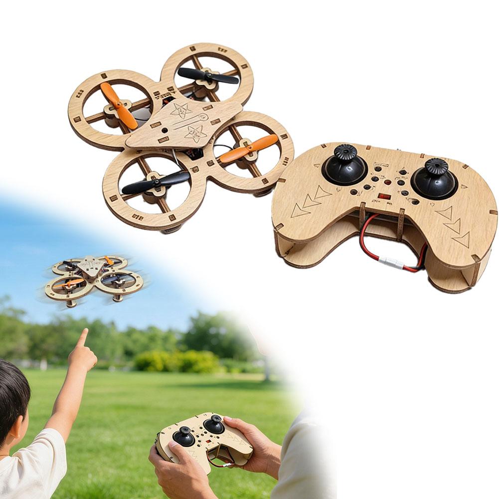 DIY Wooden RC Drone Quadcopter - Science Project Diy reseña y precio
