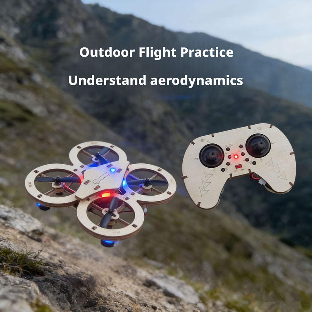 DIY Wooden RC Drone Quadcopter - Science Project Diy reseña y precio