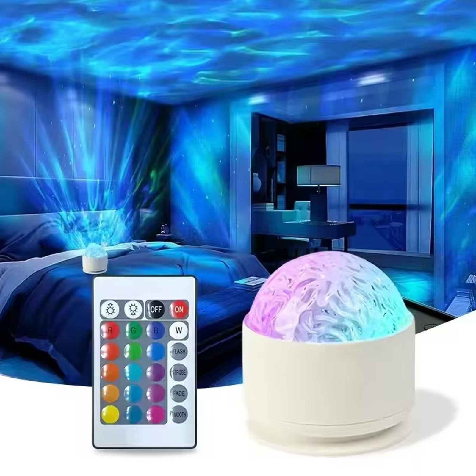1pcs 2-in-1 Aurora Borealis &  - Planetarium Projector Home reseña y precio