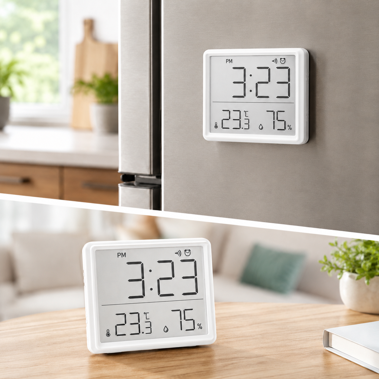 Multifunction Thermometer Hygr - Weather Station Indoor reseña y precio