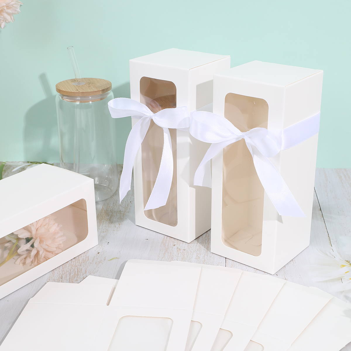 10Pcs Glass Gift Boxes Happy 1 - Science Of Happiness reseña y precio