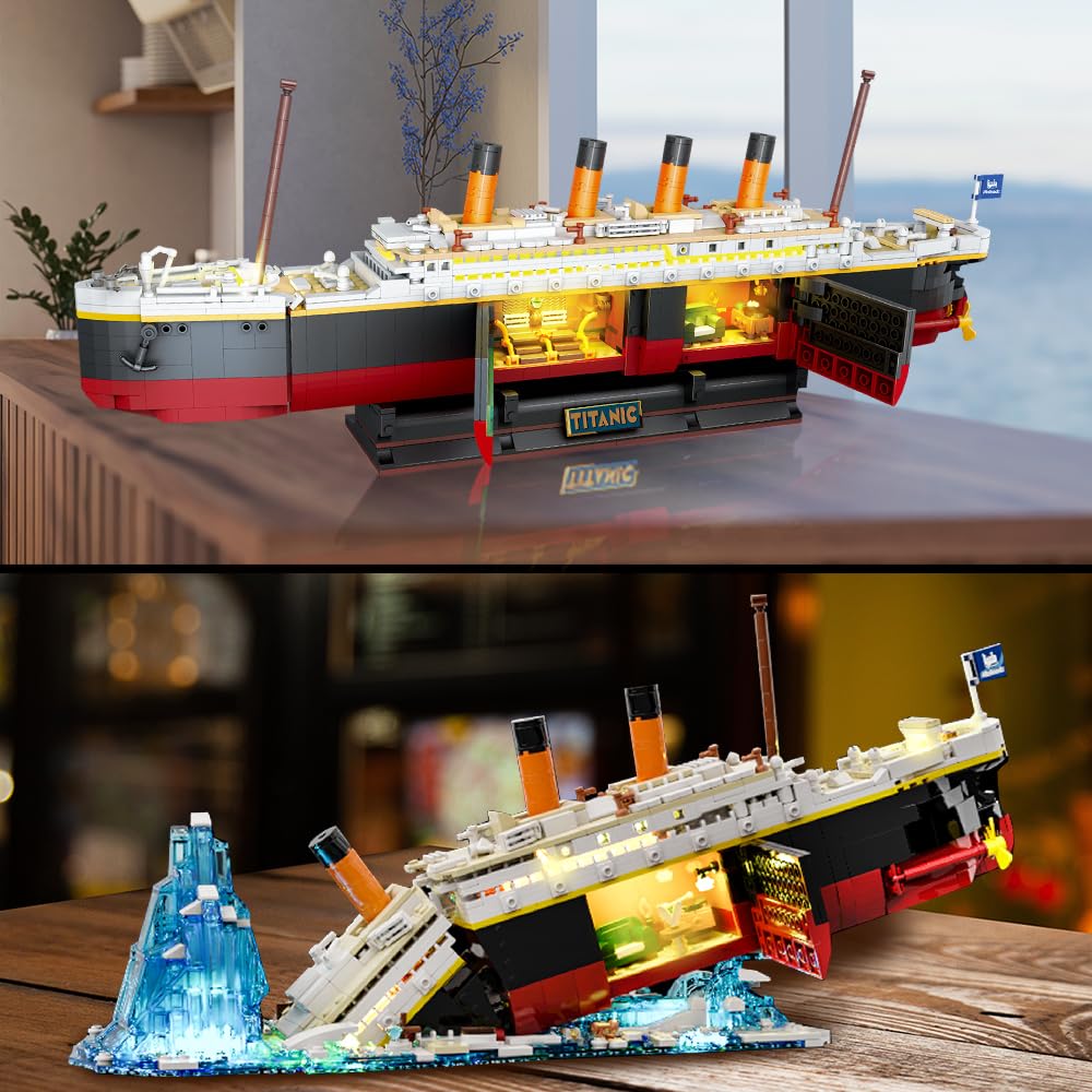 Titanic Building Set with LED- - Science Olympiad reseña y precio