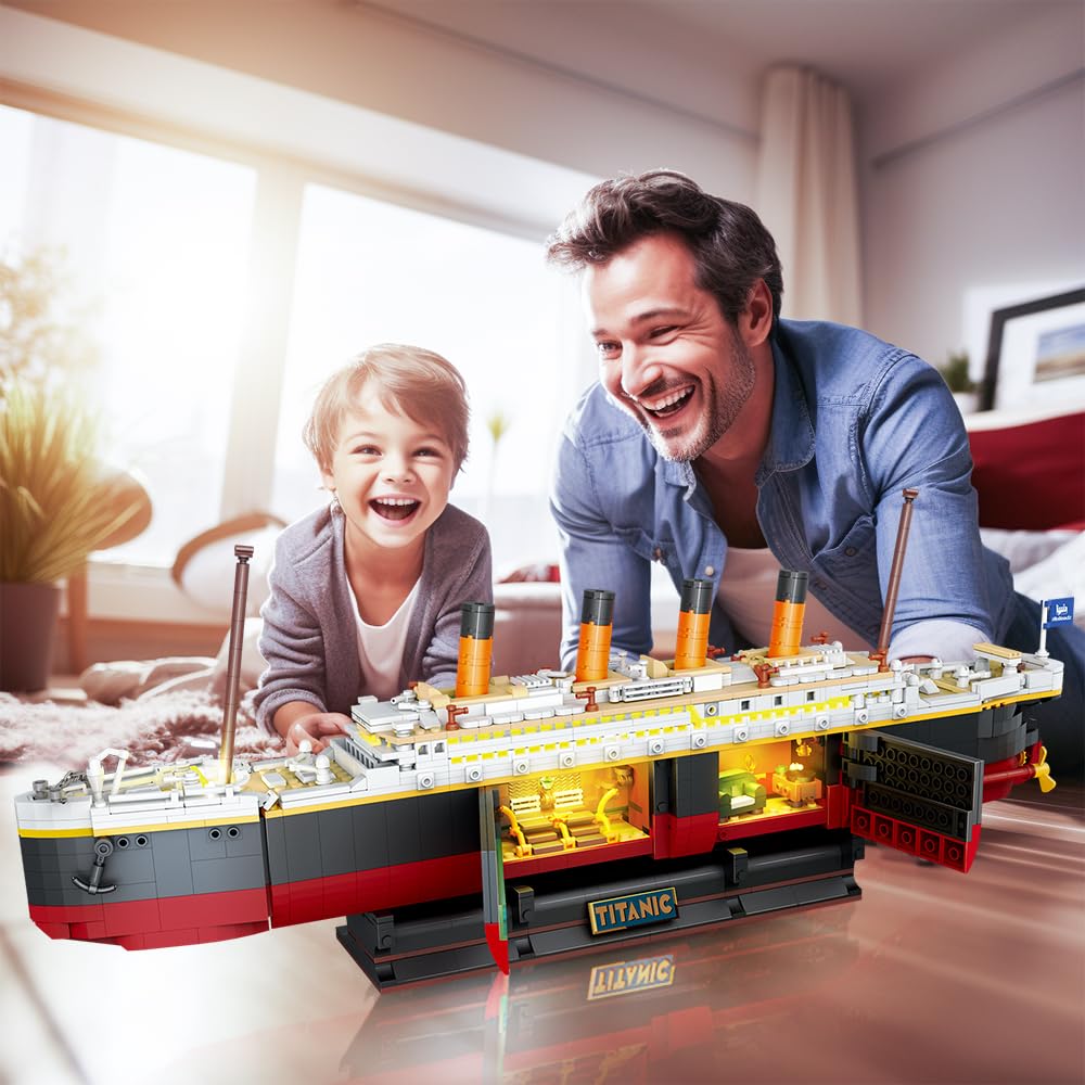 Titanic Building Set with LED- - Science Olympiad reseña y precio