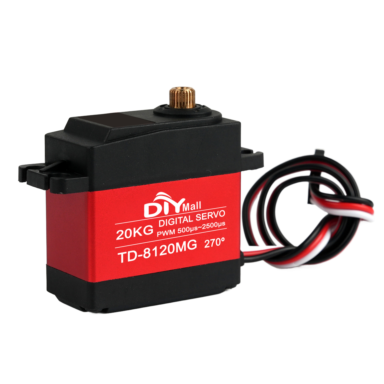 20KG TD-8120MG Large Torque St - Robot Arm Motor reseña y precio