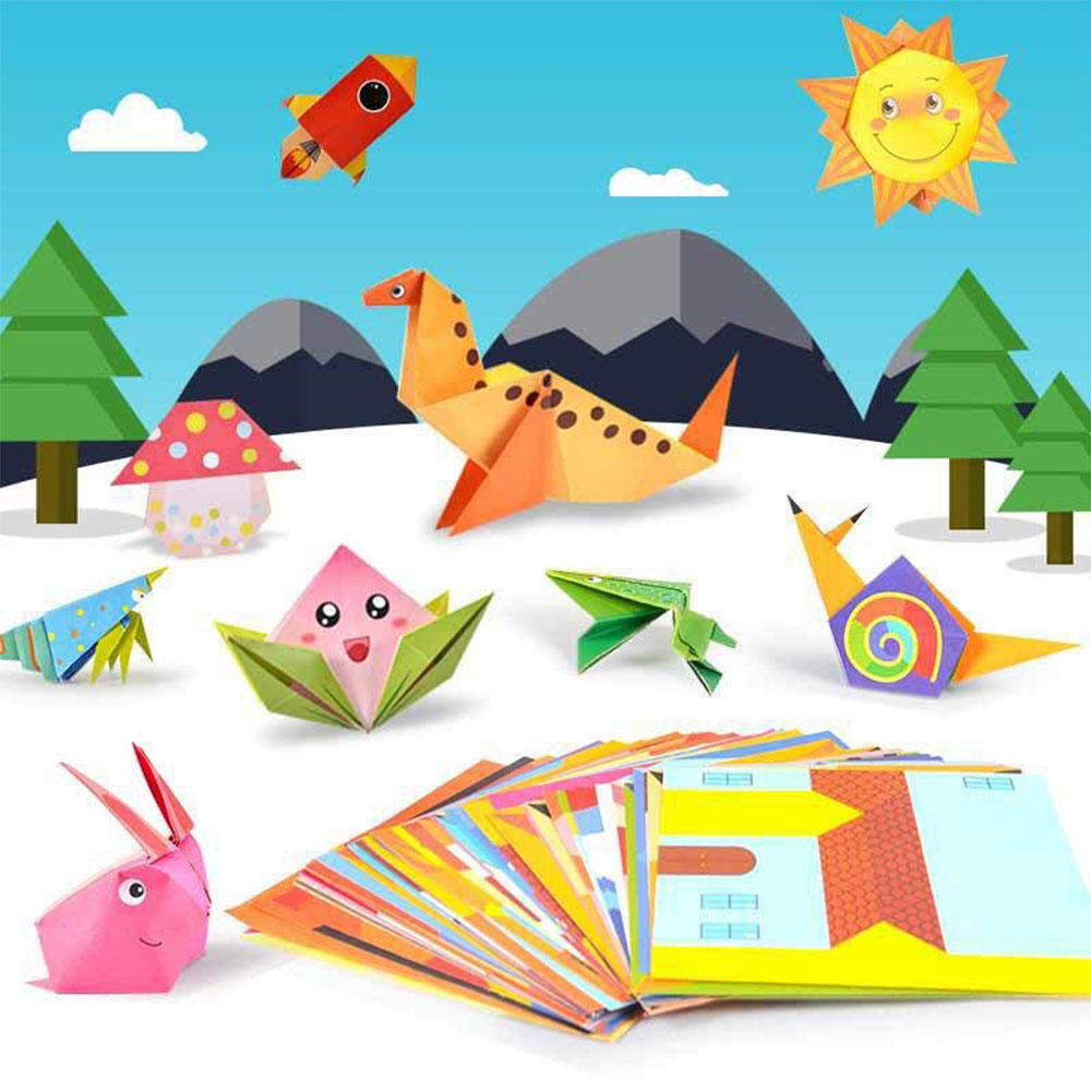 Origami Kit 30/108 Sheets Orig - Science Project Diy reseña y precio
