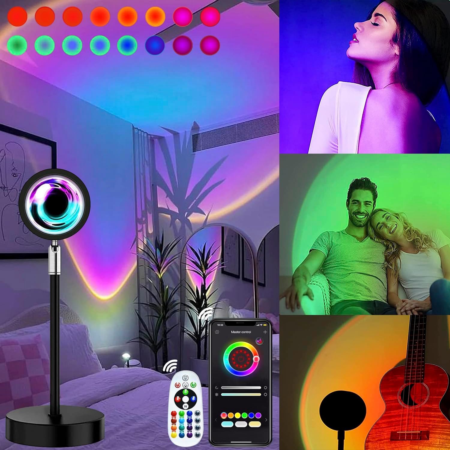 Smart Bluetooth USB Sunset Pro - Planetarium Projector Home reseña y precio