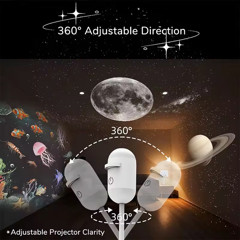 Boxvous Mini Galaxy Star Proje - Planetarium Projector Home reseña y precio