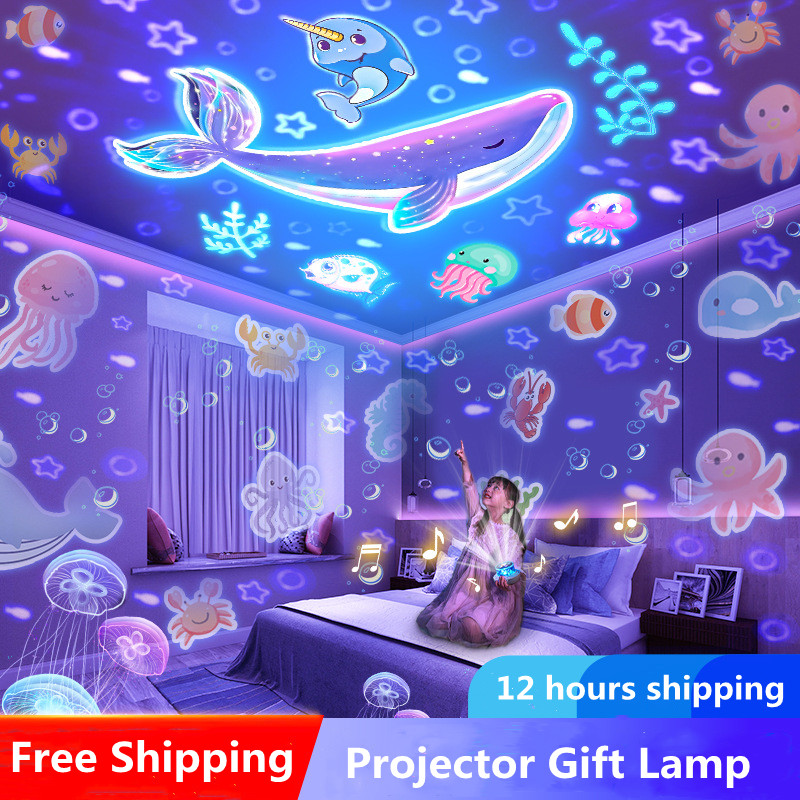 Rotating Sky Moon Lamp Galaxy  - Planetarium Projector Home reseña y precio